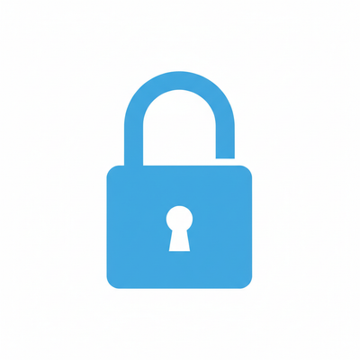 Cadenas bleu clair